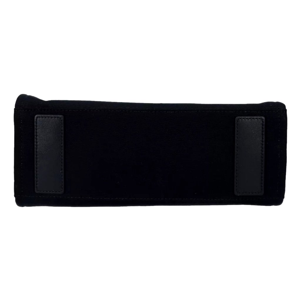 Versace Versace Nero Canvas Studded Logo Mini Totebag - Side view
