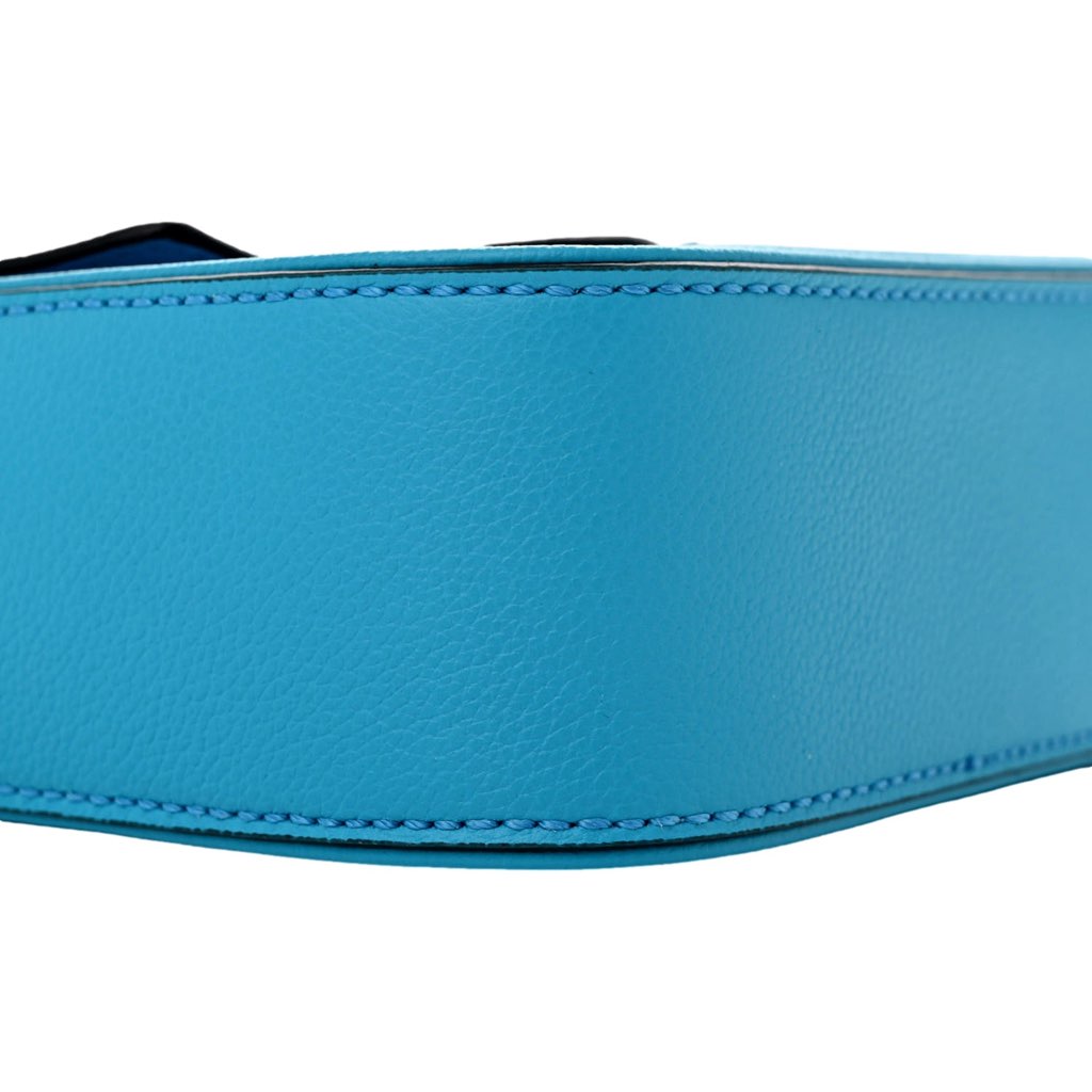 Versace Versace Blue La Medusa Mini Top-Handle Bag - Detail 1