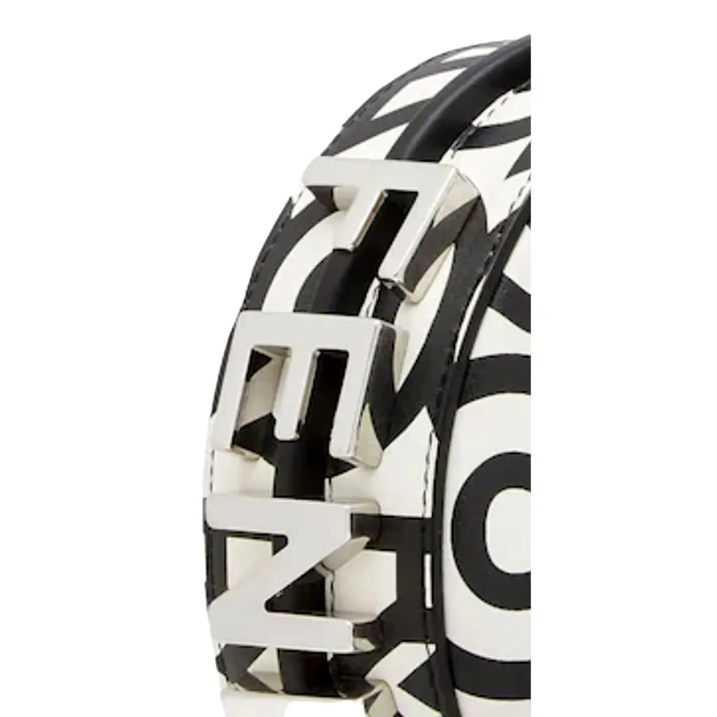Fendi x Marc Jacobs Fendigraphy Black and White Hobo Nano Bag Black Leather Never worn, with tag - Model View