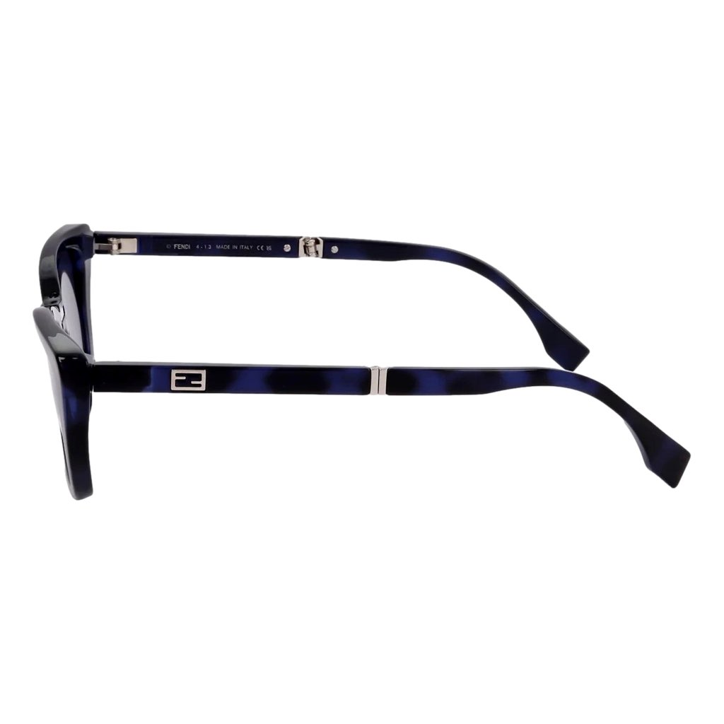 Fendi Fendi Women's Injected Touch of FF Blue Havana Sunglasses - Image 6