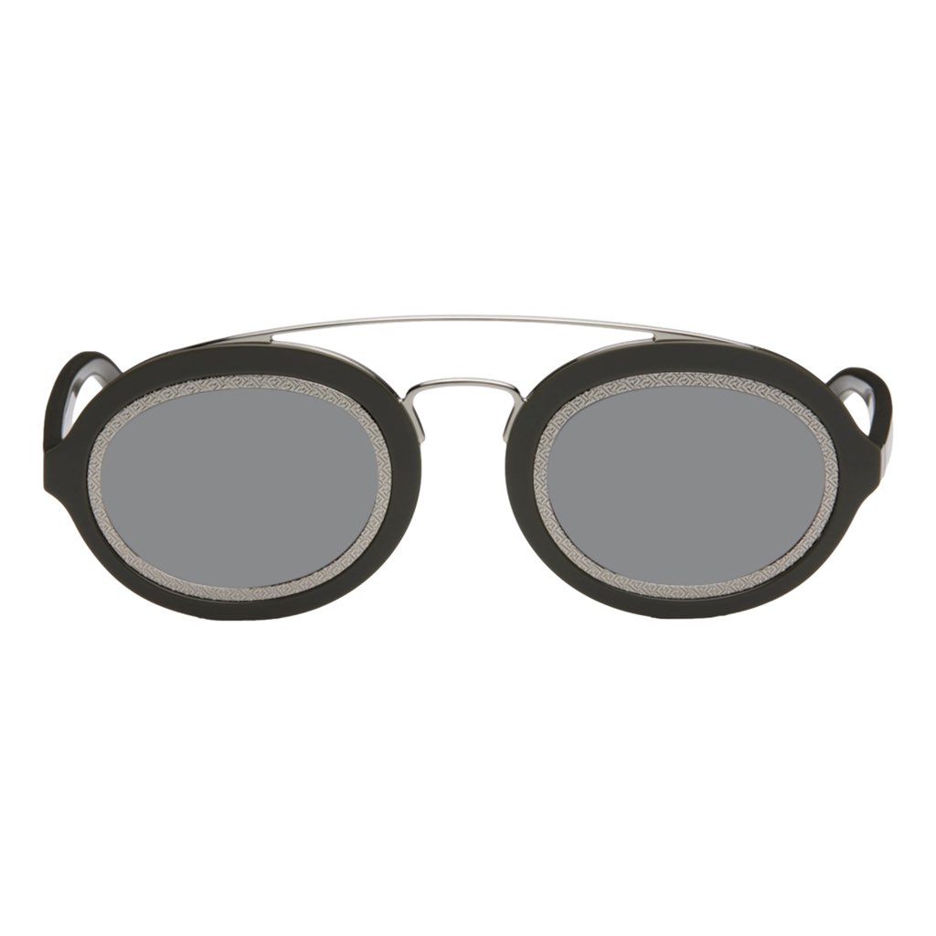 Fendi Fendi FF Men's Sunglasses Grey and Palladio Silver