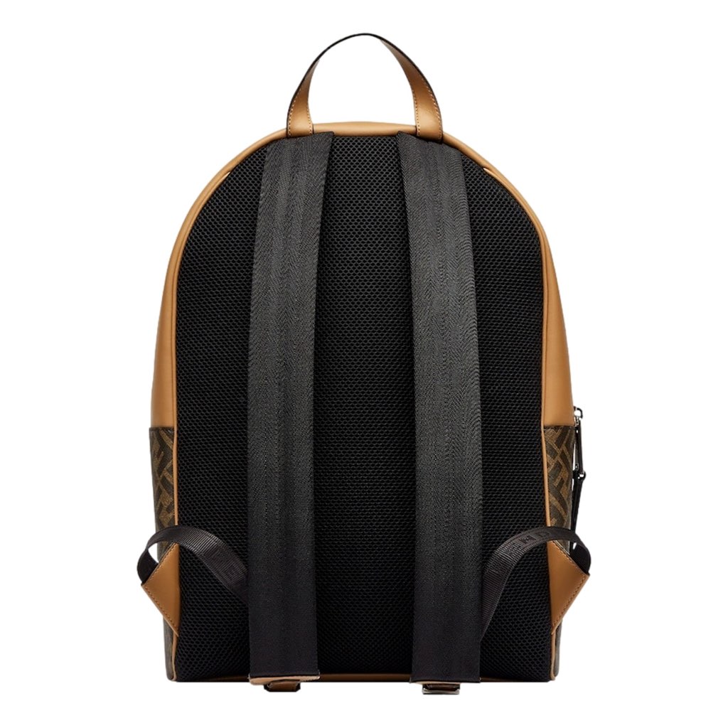 Fendi Fendi Diagonal FF Logo Men's Backpack - Image 6