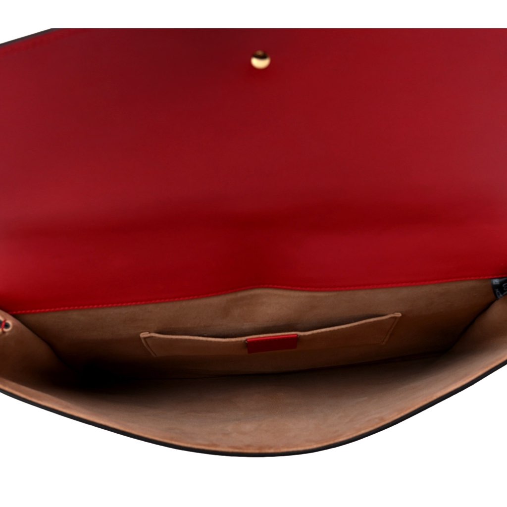 Gucci Gucci Maxi Sylvie Red Clutch - 4