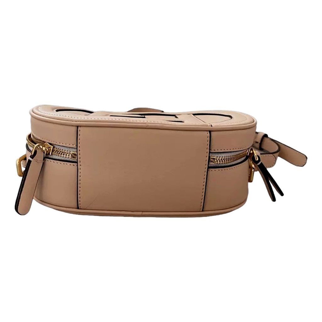 Fendi Fendi ¬ëO¬íLock Mini¬í Fendi Logo Light Rose Pink Shoulder and Crossbody Bag - Image 6