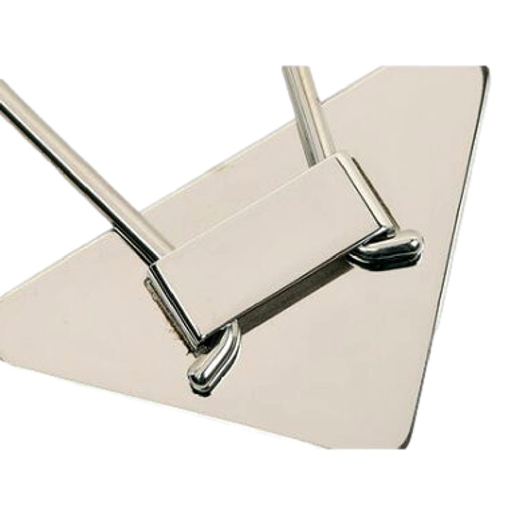 Prada Prada Enameled Metal Key Ring Red and Gold Triangle Logo Purse Charm - Detail 1