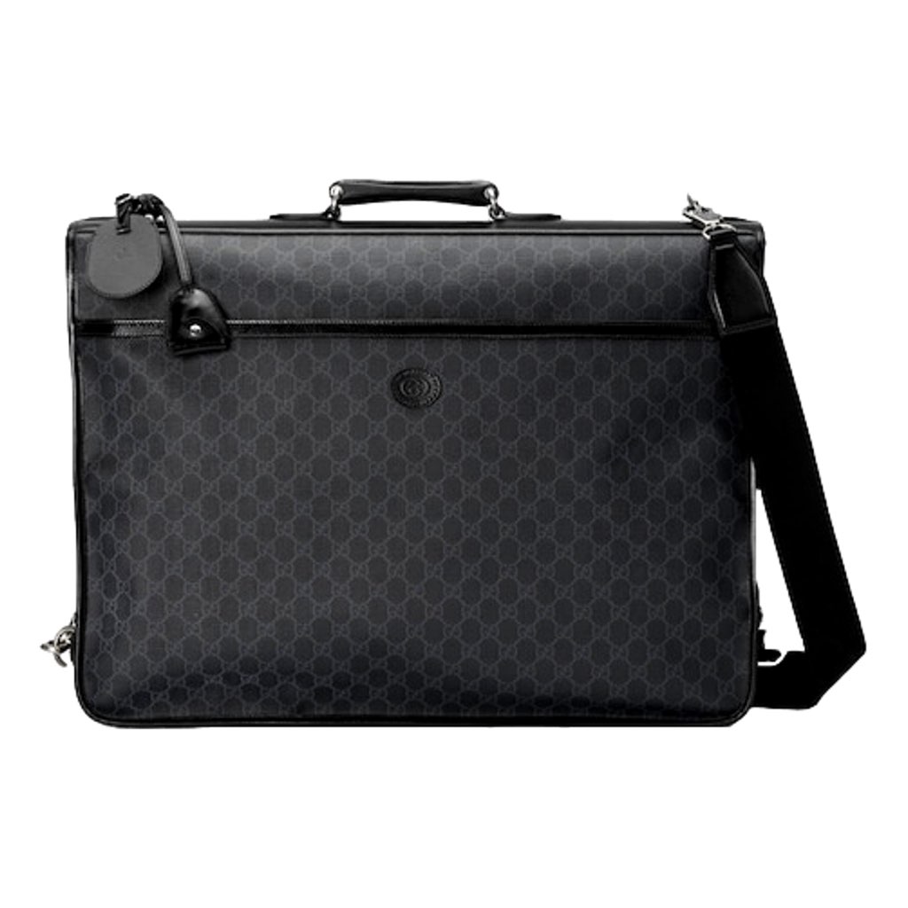 Gucci Gucci Supreme Interlocking GG Supreme Black Garment Bag Holdall