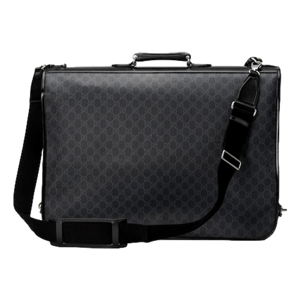 Gucci Gucci Supreme Interlocking GG Supreme Black Garment Bag Holdall - Image 6