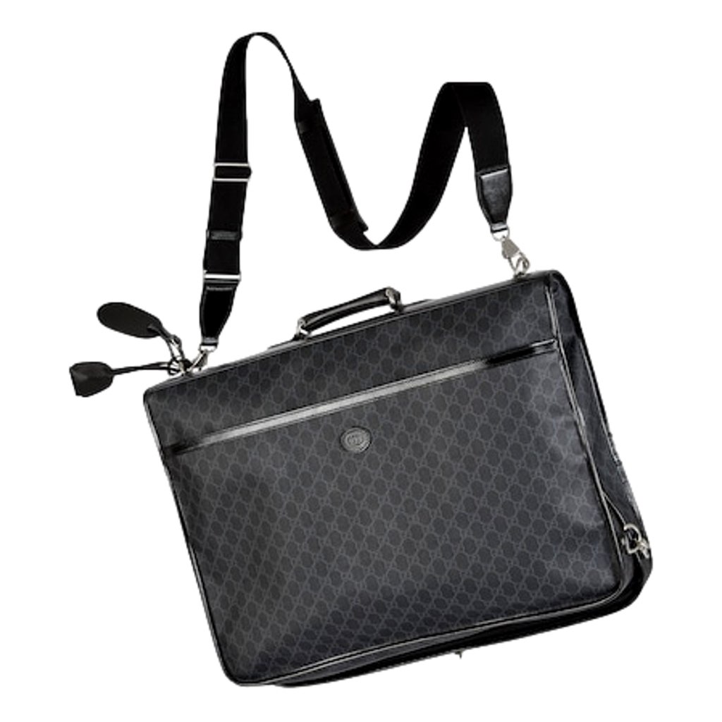 Gucci Gucci Supreme Interlocking GG Supreme Black Garment Bag Holdall - Detail 2