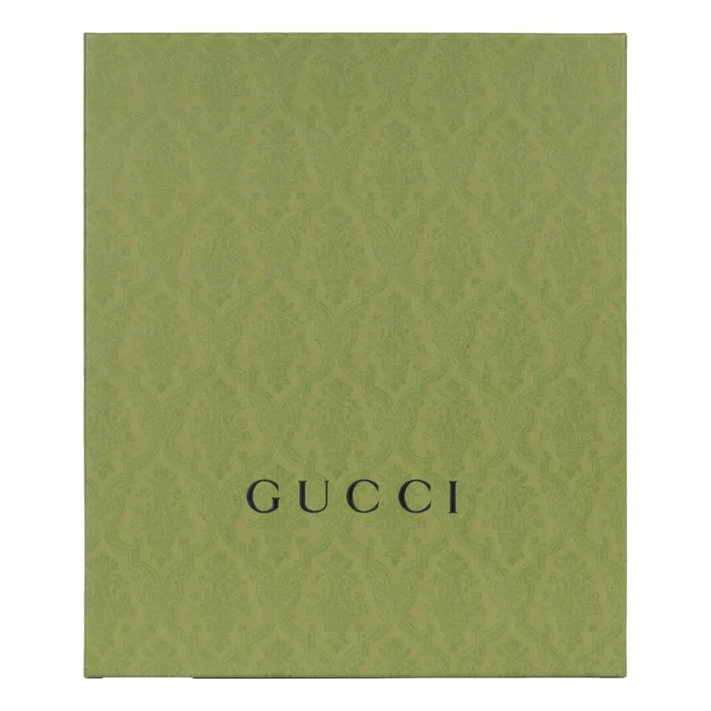 Gucci Womens Ophidia Pink Canvas and Leather GG Card Holder Pink Canvas Never worn, with tag - Box View