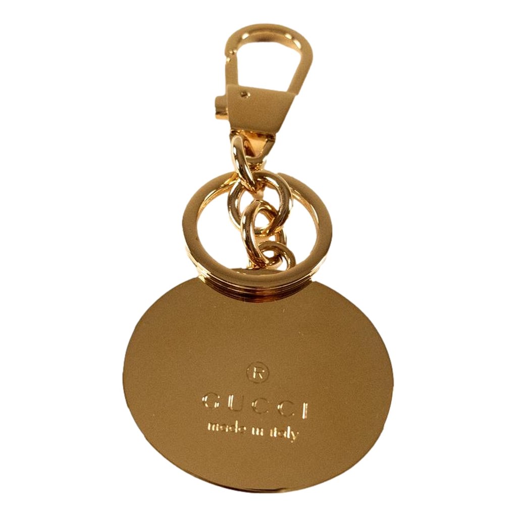 Gucci Gucci Interlocking G Keychain Brass Enamel Multicolor Bag Charm - Image 6