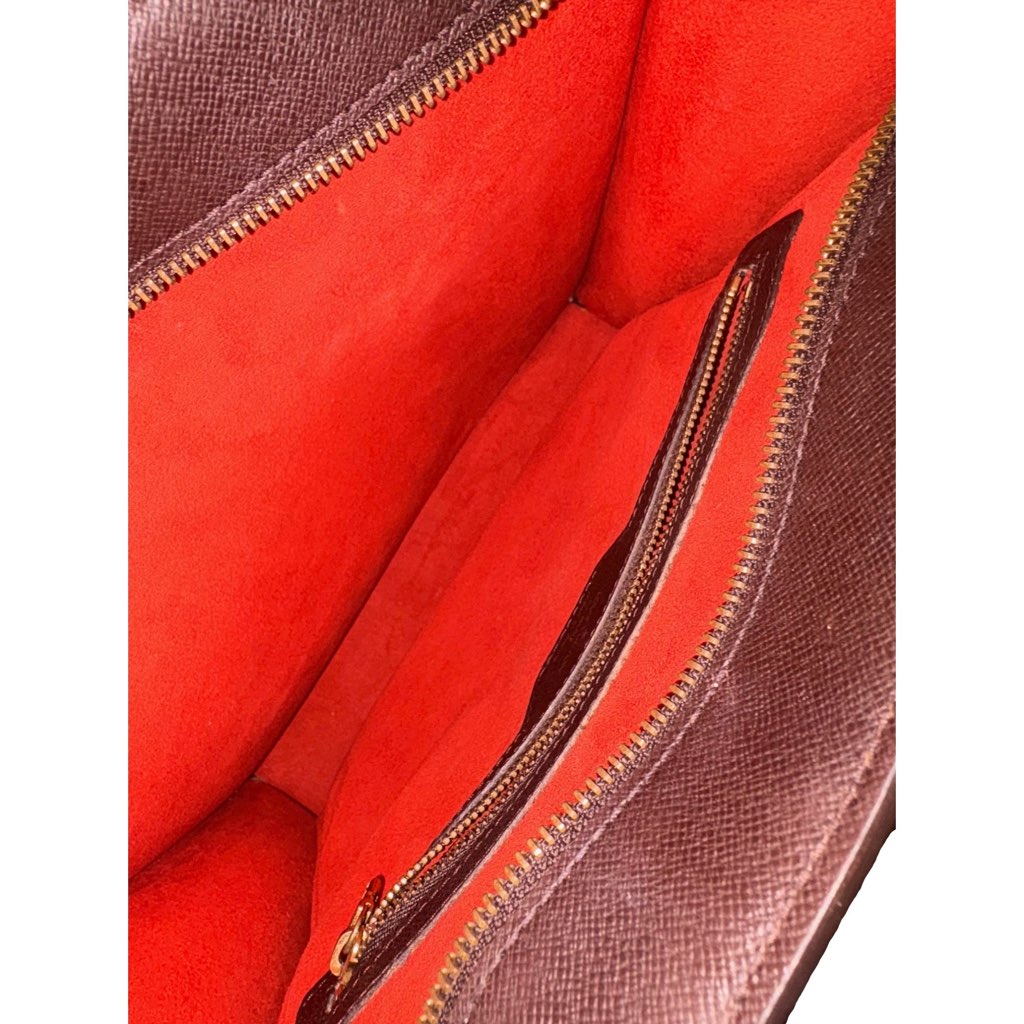 Louis Vuitton Louis Vuitton Damier Ebene Sac Plat Tote Vintage 1997 - Image 10