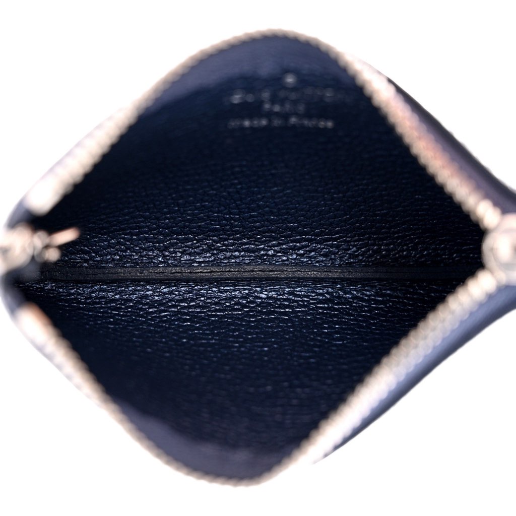 Louis Vuitton Louis Vuitton Metallic Empreinte Monogram Giant Key Pouch Navy Nacre - 4