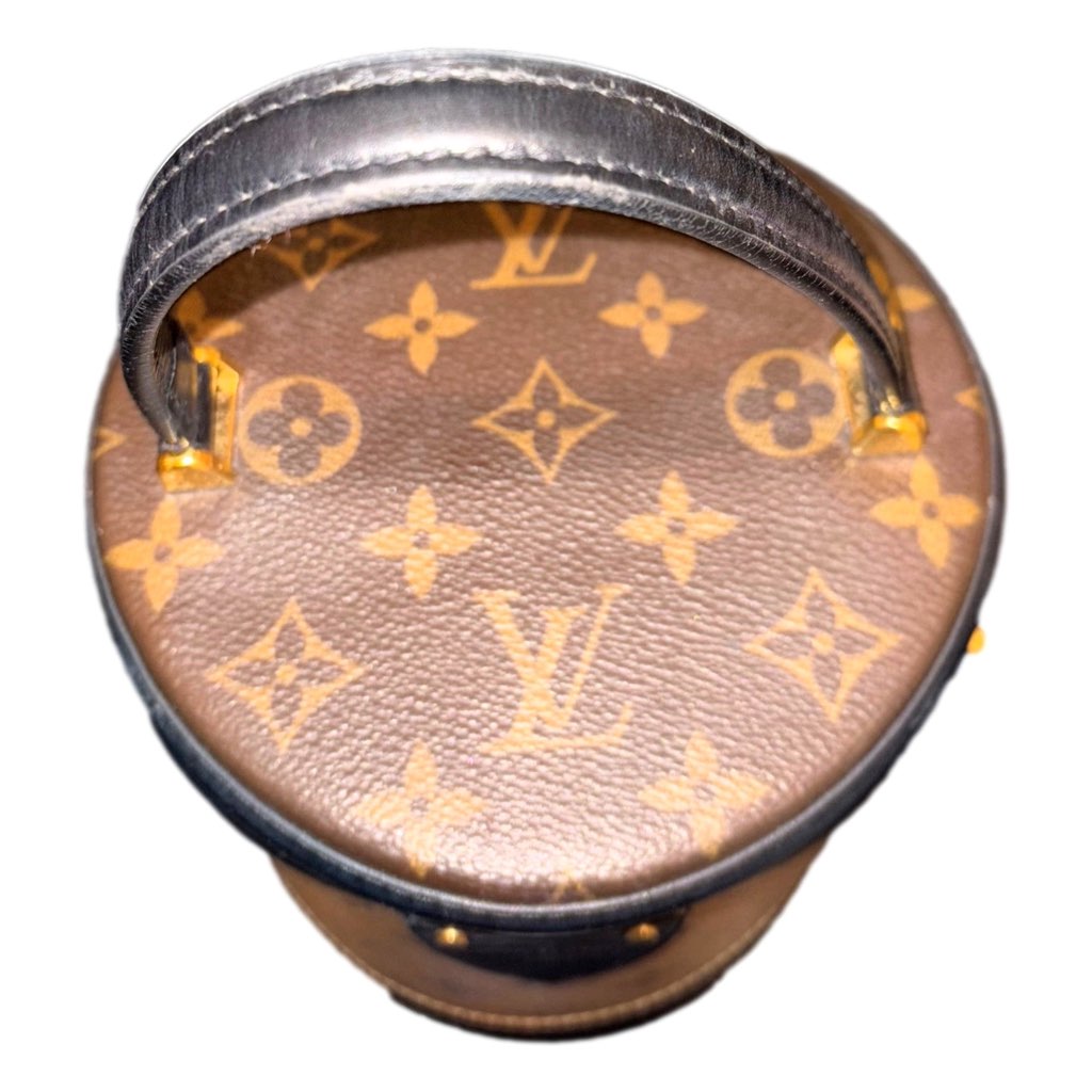 Louis Vuitton Louis Vuitton Cannes Reverse Monogram Black and Brown Bucket Bag - Image 10