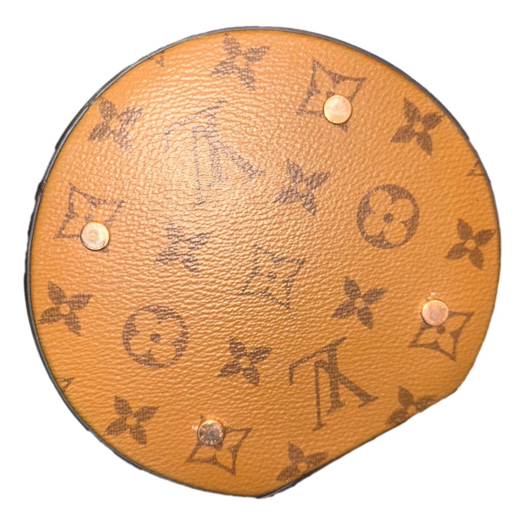 Louis Vuitton Louis Vuitton Cannes Reverse Monogram Black and Brown Bucket Bag - Image 11