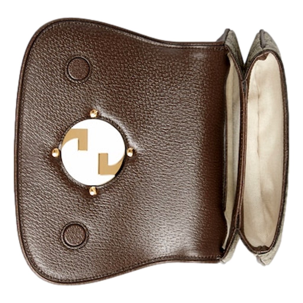 Gucci Gucci Blondie GG Supreme Canvas Brown Belt Bag Size 65 - Detail 1