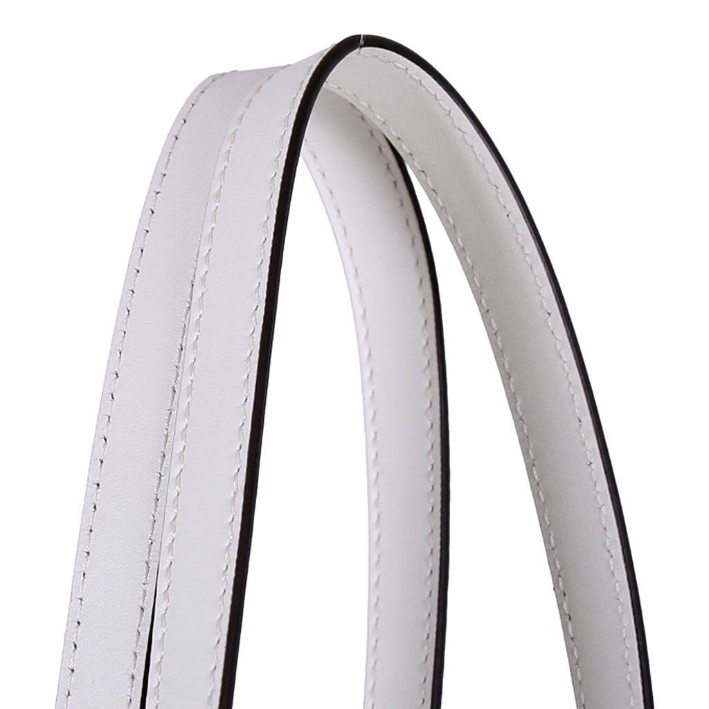 Fendi Fendi FF Canvas Leather Black and White Turn Lock X-Tote - Image 10