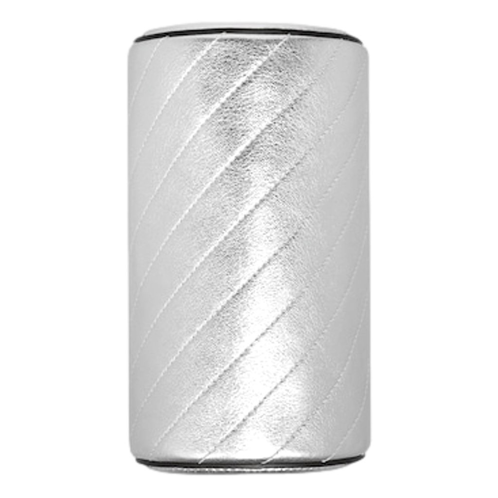 Gucci Gucci Blondie Mini Shoulder Bag in Metallic Silver Leather - 4