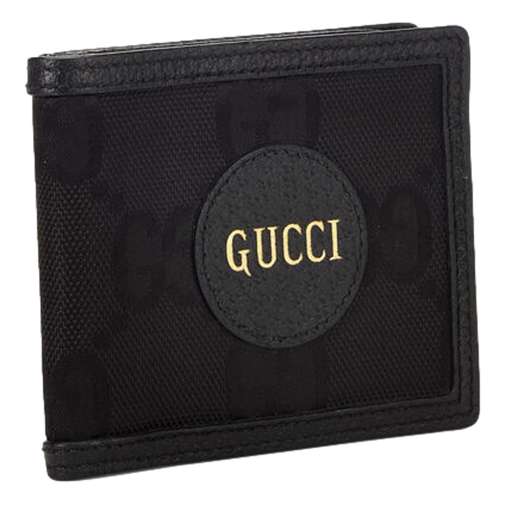 Gucci Gucci Off the Grid GG Nylon Black Bifold Wallet - Back view