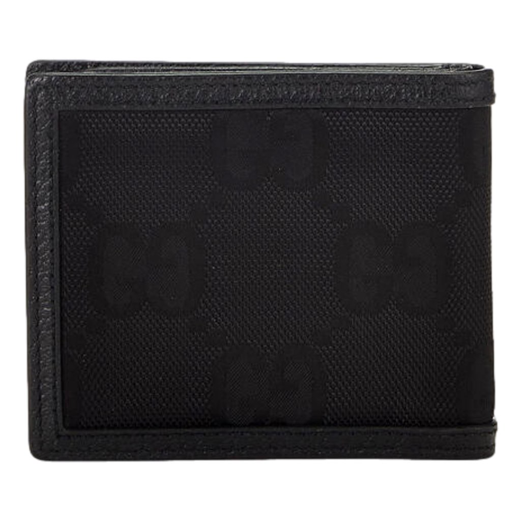 Gucci Gucci Off the Grid GG Nylon Black Bifold Wallet - Image 6