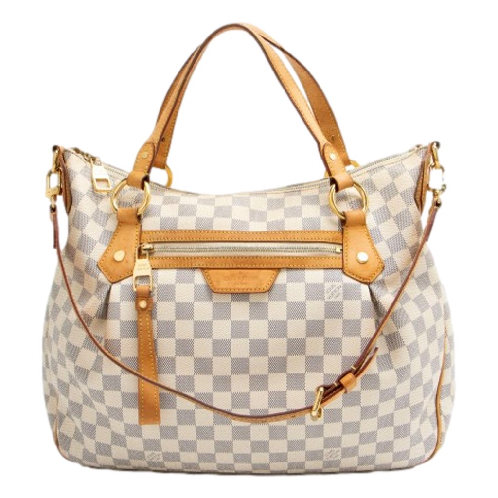 Louis Vuitton Louis Vuitton Damier Azur Evora MM Tote Handbag