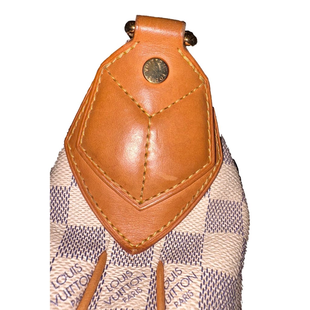 Louis Vuitton Louis Vuitton Damier Azur Evora MM Tote Handbag - Image 14