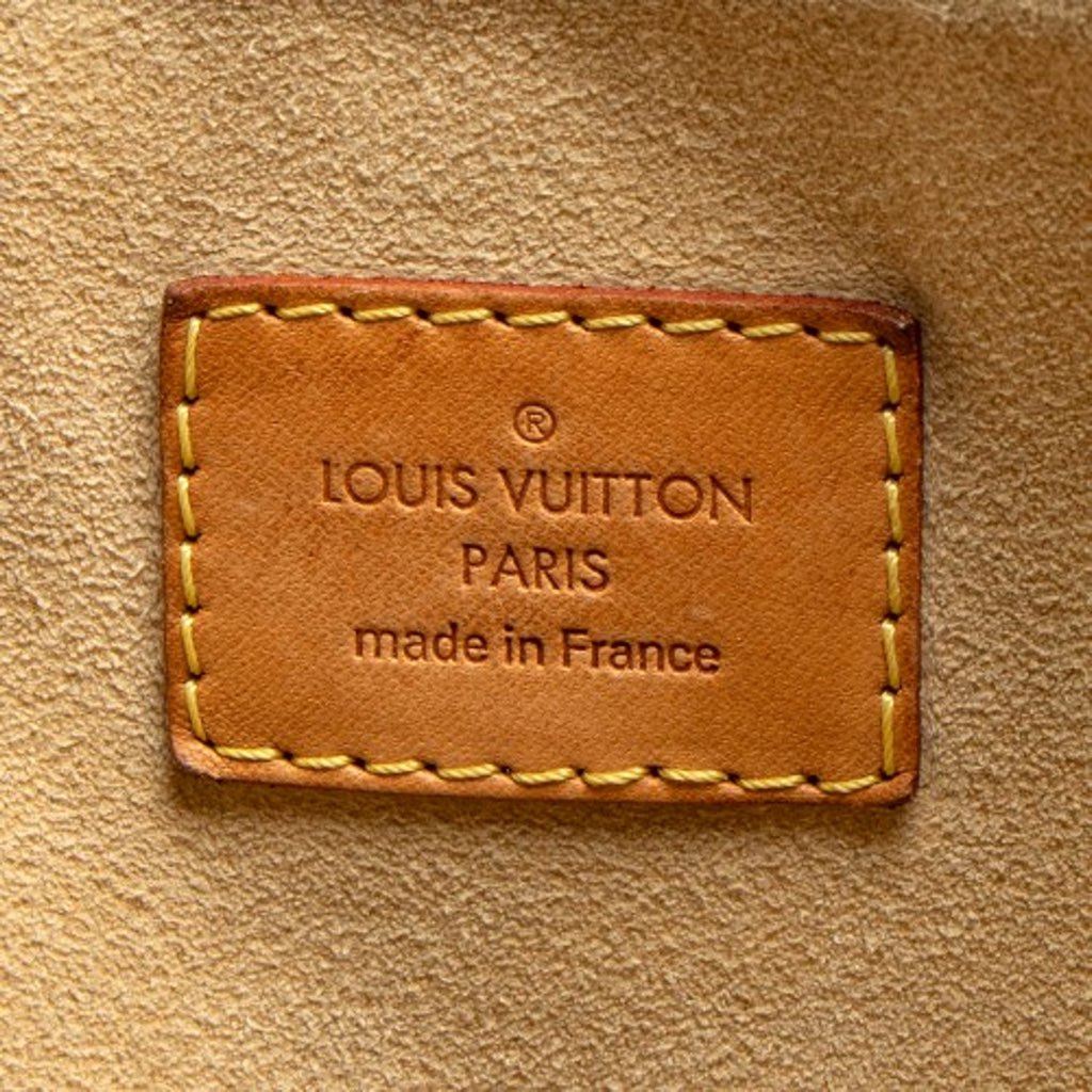 Louis Vuitton Louis Vuitton Damier Azur Evora MM Tote Handbag - Side view