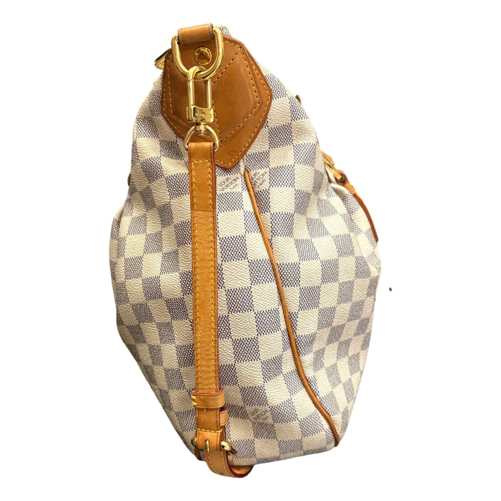 Louis Vuitton Louis Vuitton Damier Azur Evora MM Tote Handbag - Detail 2