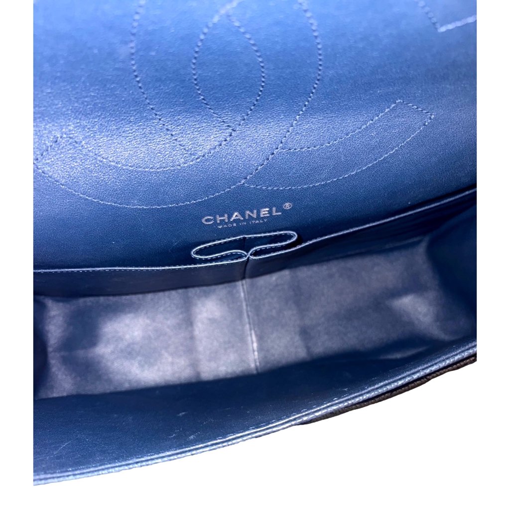 Chanel Chanel Reissue 2.55 Flap Bag Quilted Caviar 226 Navy - Image 12