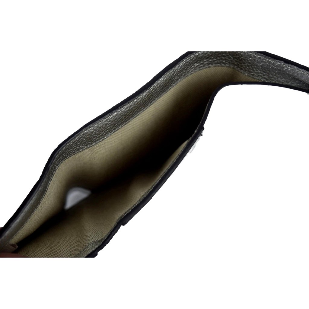 Jimmy Choo Jimmy Choo Loni Silver Leather Embossed Logo Tri-Fold Card Case Wallet - Side view