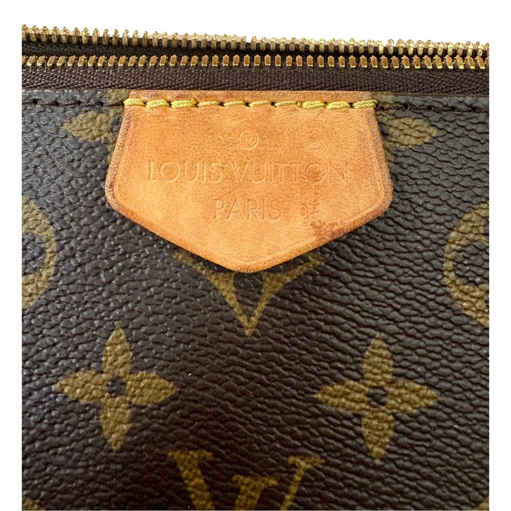 Louis Vuitton Louis Vuitton Multi Pochette Accessoires Classic Monogram Khaki Crossbody - Detail 2