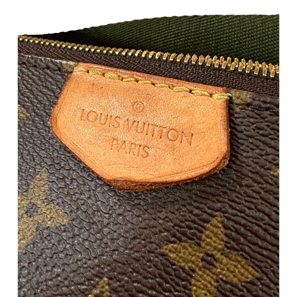 Louis Vuitton Louis Vuitton Multi Pochette Accessoires Classic Monogram Khaki Crossbody - Image 10