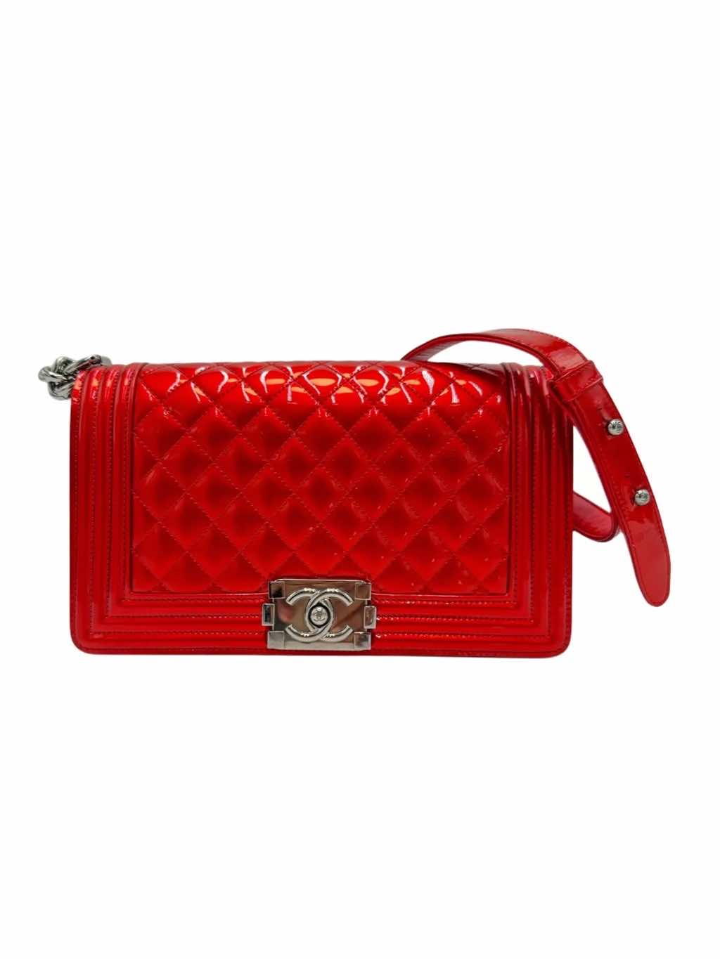 Chanel Medium Patent Leather Bag