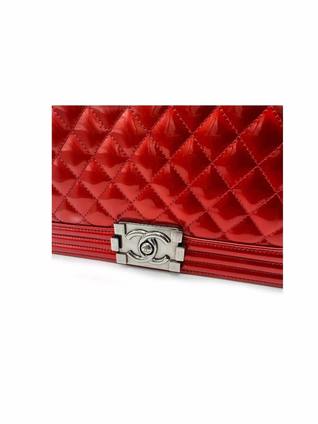 Chanel Medium Patent Leather Bag - Detail 1