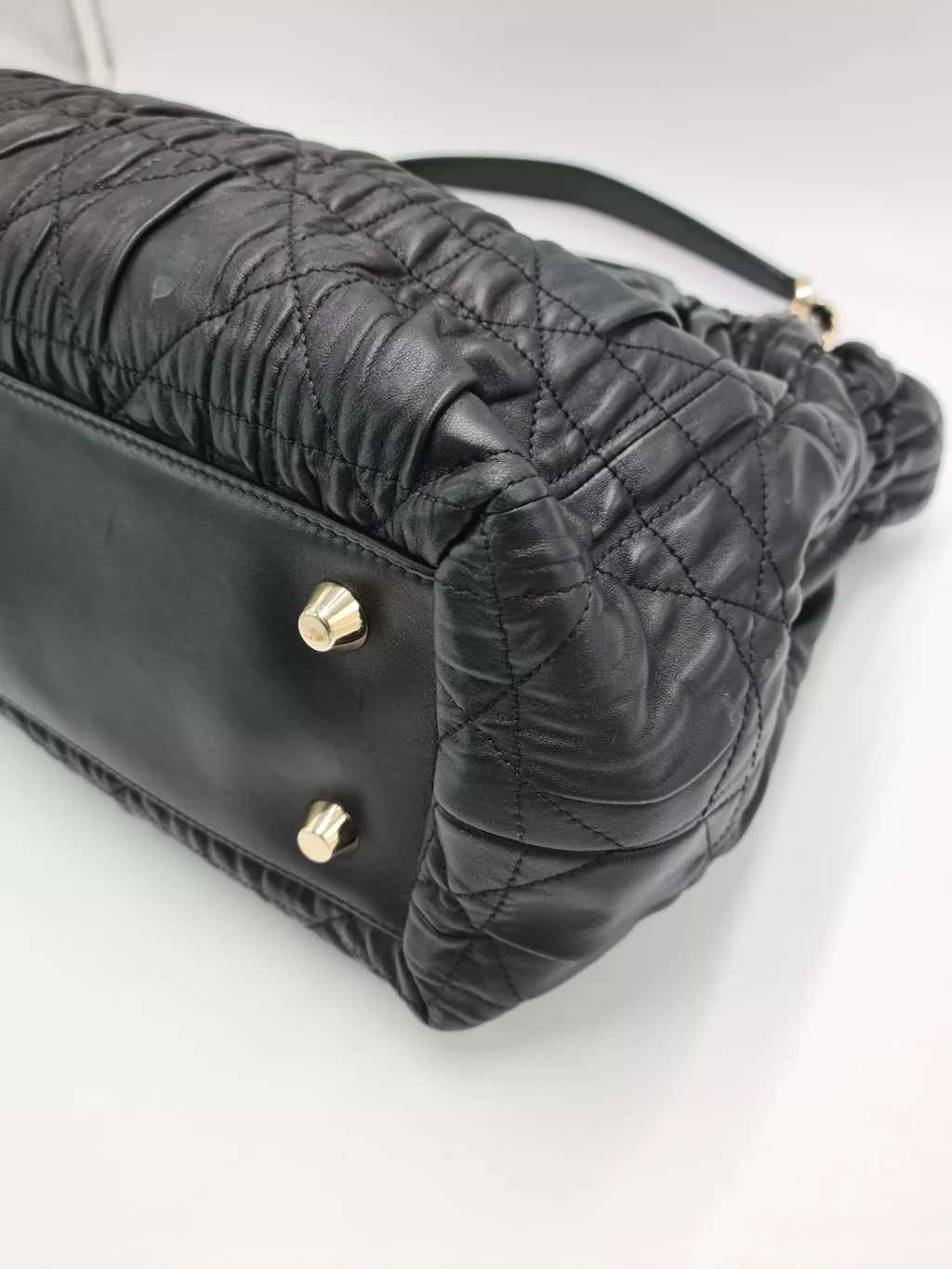 Christian Dior Quilted Cannage Leather Tote - Image 13