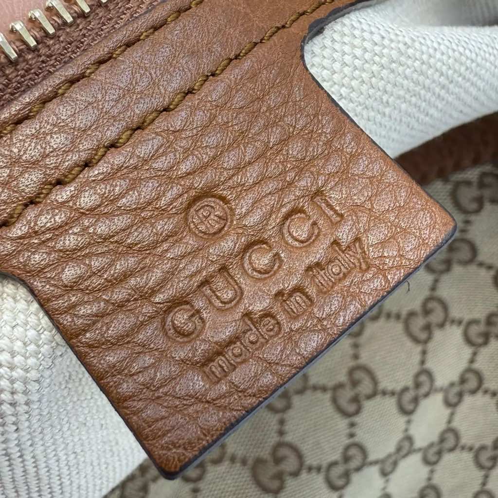Gucci GG Canvas Leather Bella - 4
