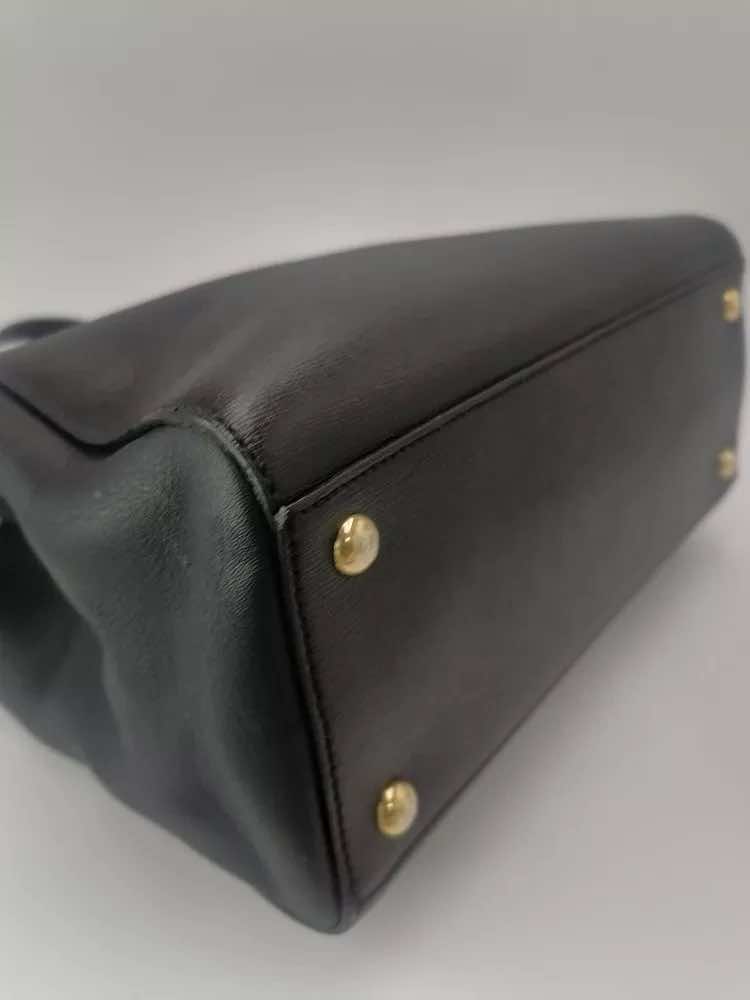 Fendi Leather Small 2Jours Tote - Image 6