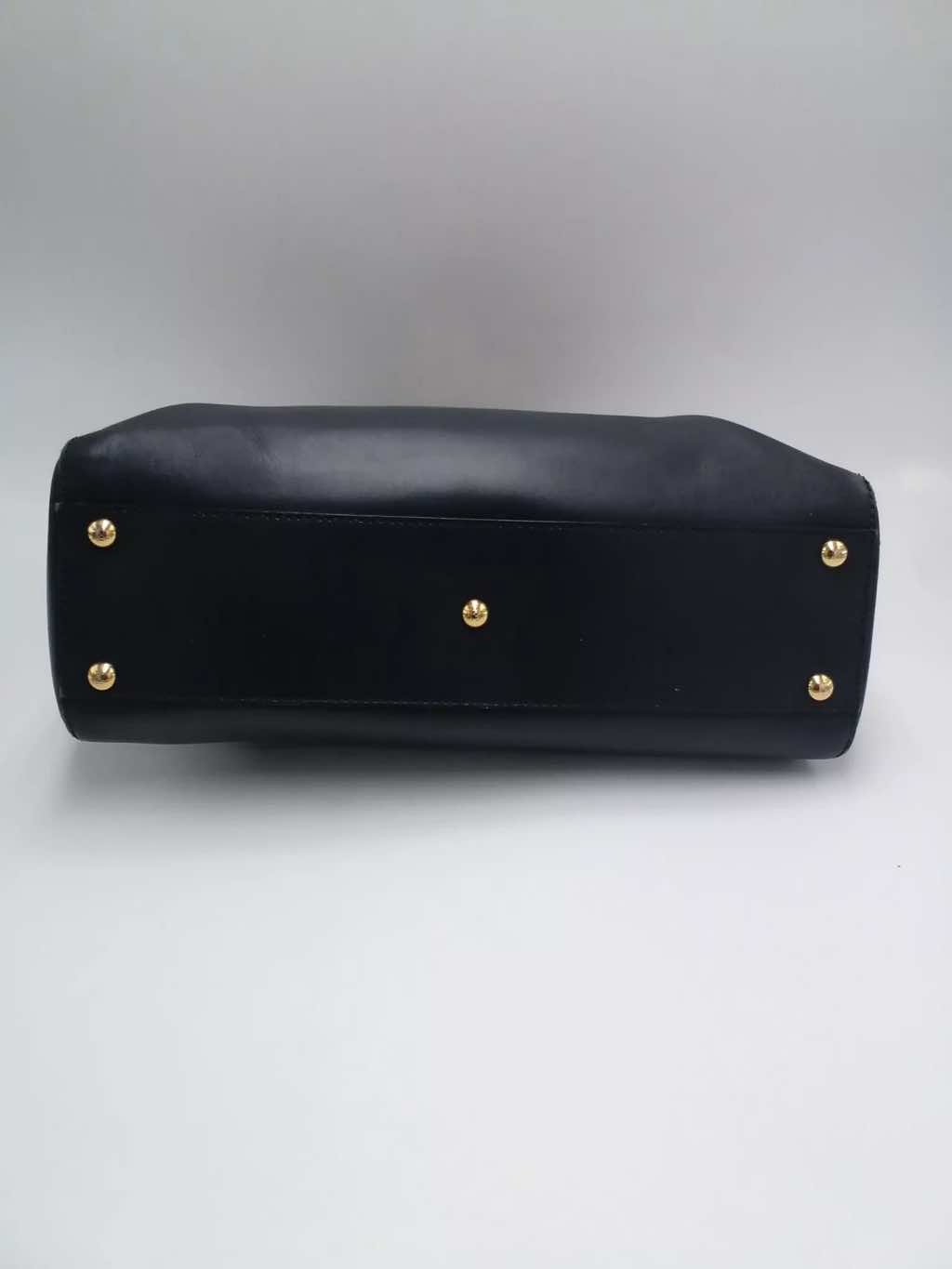 Fendi Leather Small Peekaboo Bag - Image 10