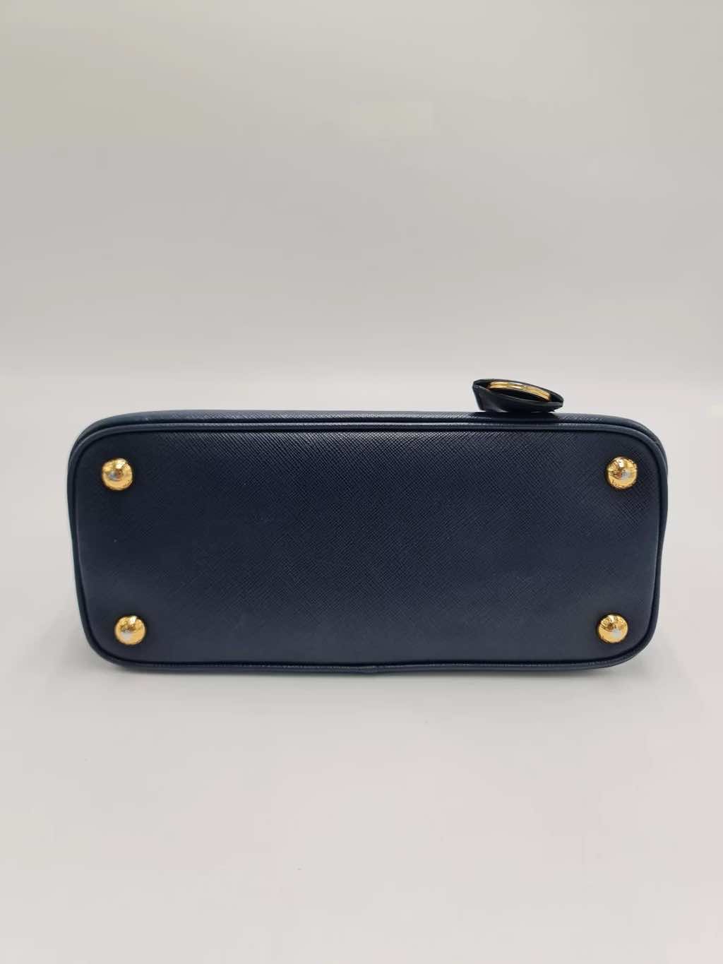 Prada Saffiano Leather Satchel - Side view