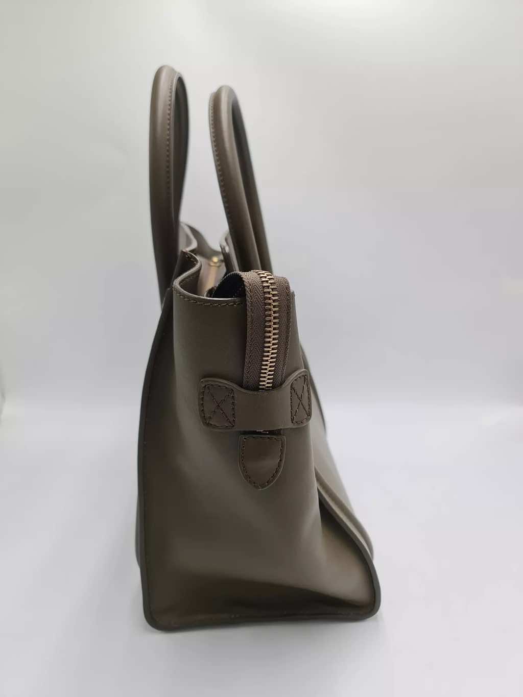 Celine Leather Medium Luggage Tote - Image 6