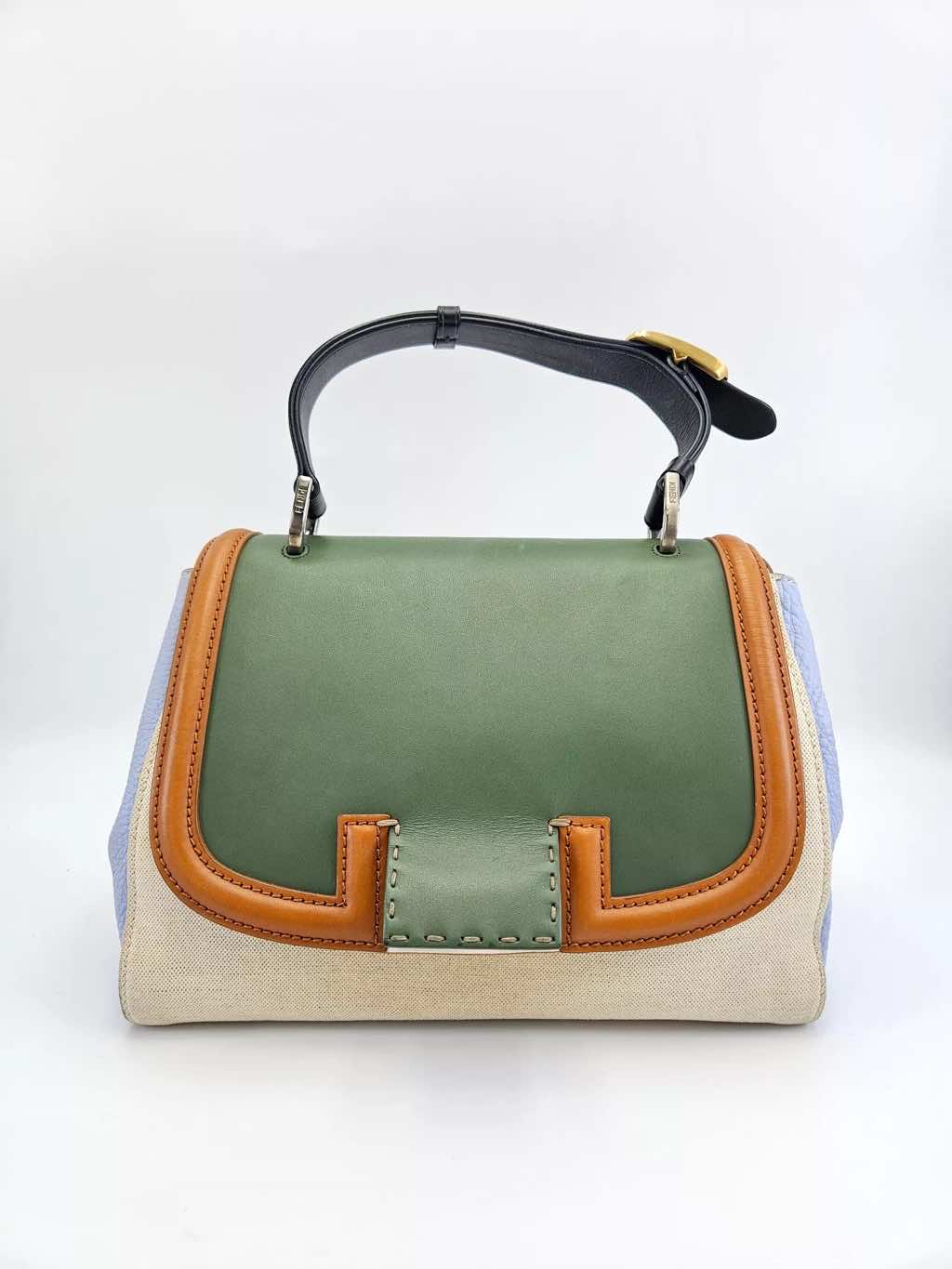 Fendi Silvana Flap Satchel
