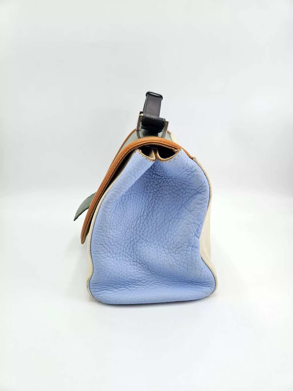 Fendi Silvana Flap Satchel - Side view