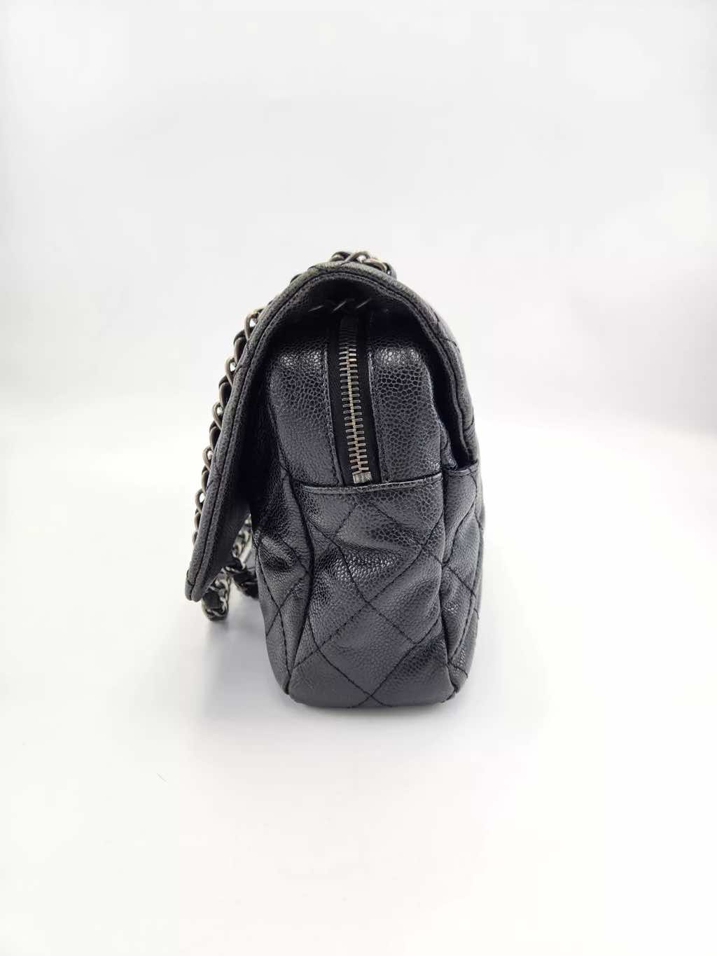 Chanel Quilted Caviar Flap Bag - 4
