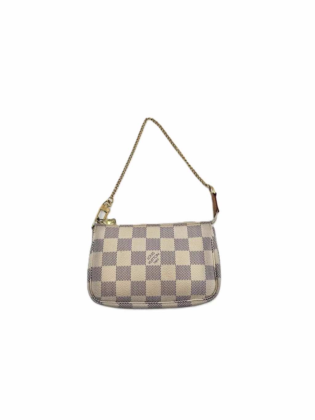 Louis Vuitton Damier Azur Pochette - Back view