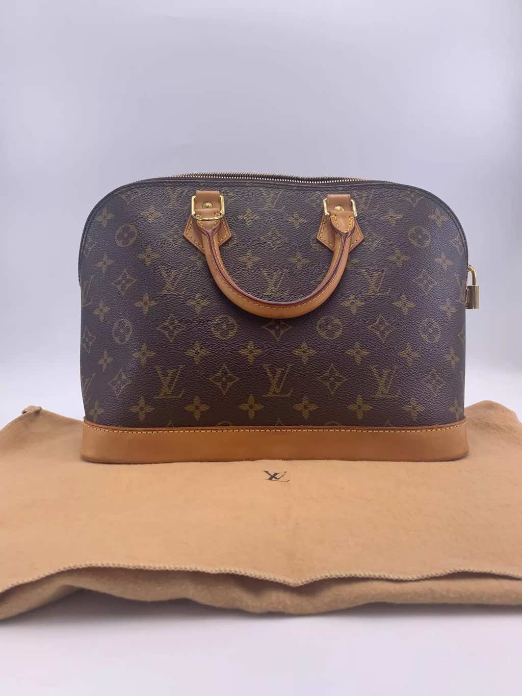 Louis Vuitton Alma PM Bag - Back view