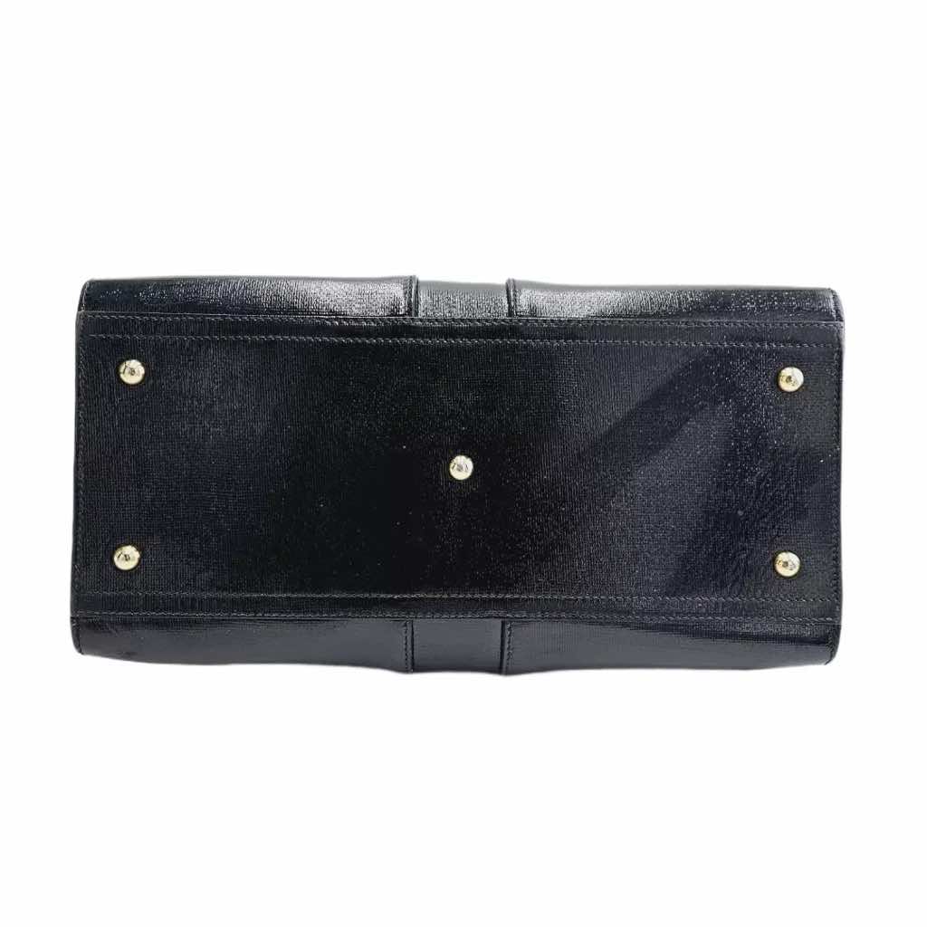 Saint Laurent Black Cabas Chyc Satchel - Back view