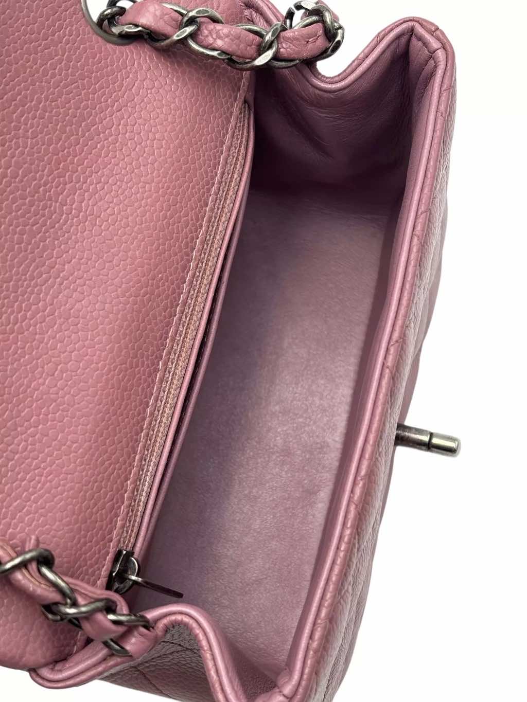 Chanel Caviar Leather Classic Flap - Image 10