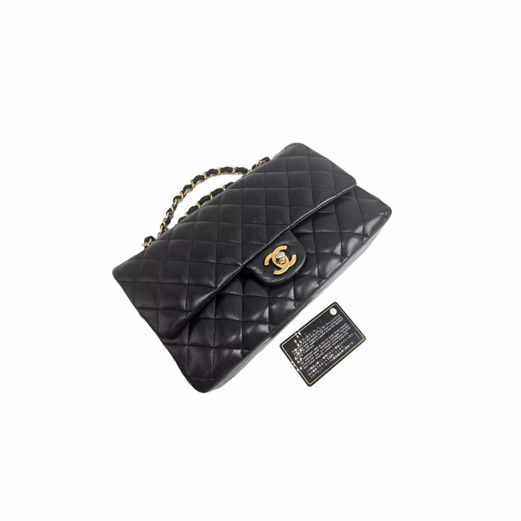 Chanel Black Lambskin Shoulder Bag - Detail 2