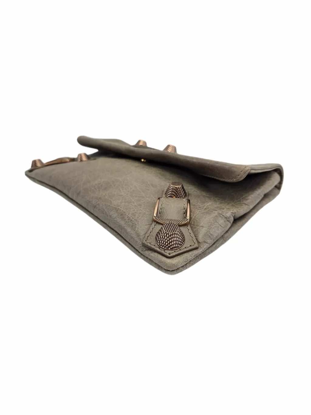 Balenciaga Leather GGRH Clutch - 4