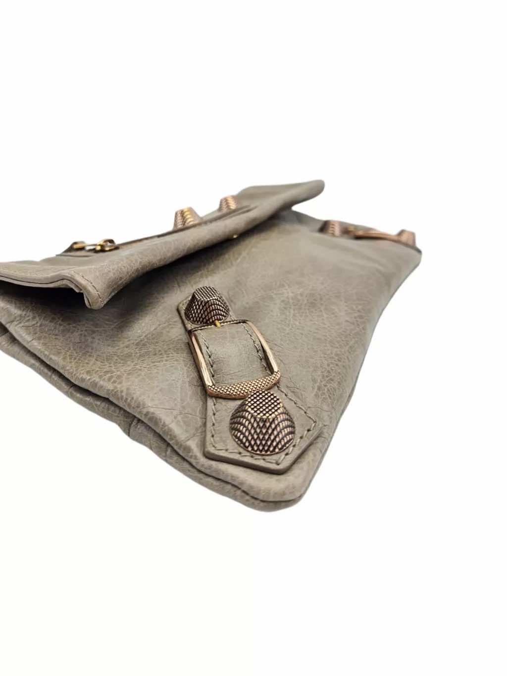 Balenciaga Leather GGRH Clutch - Detail 1