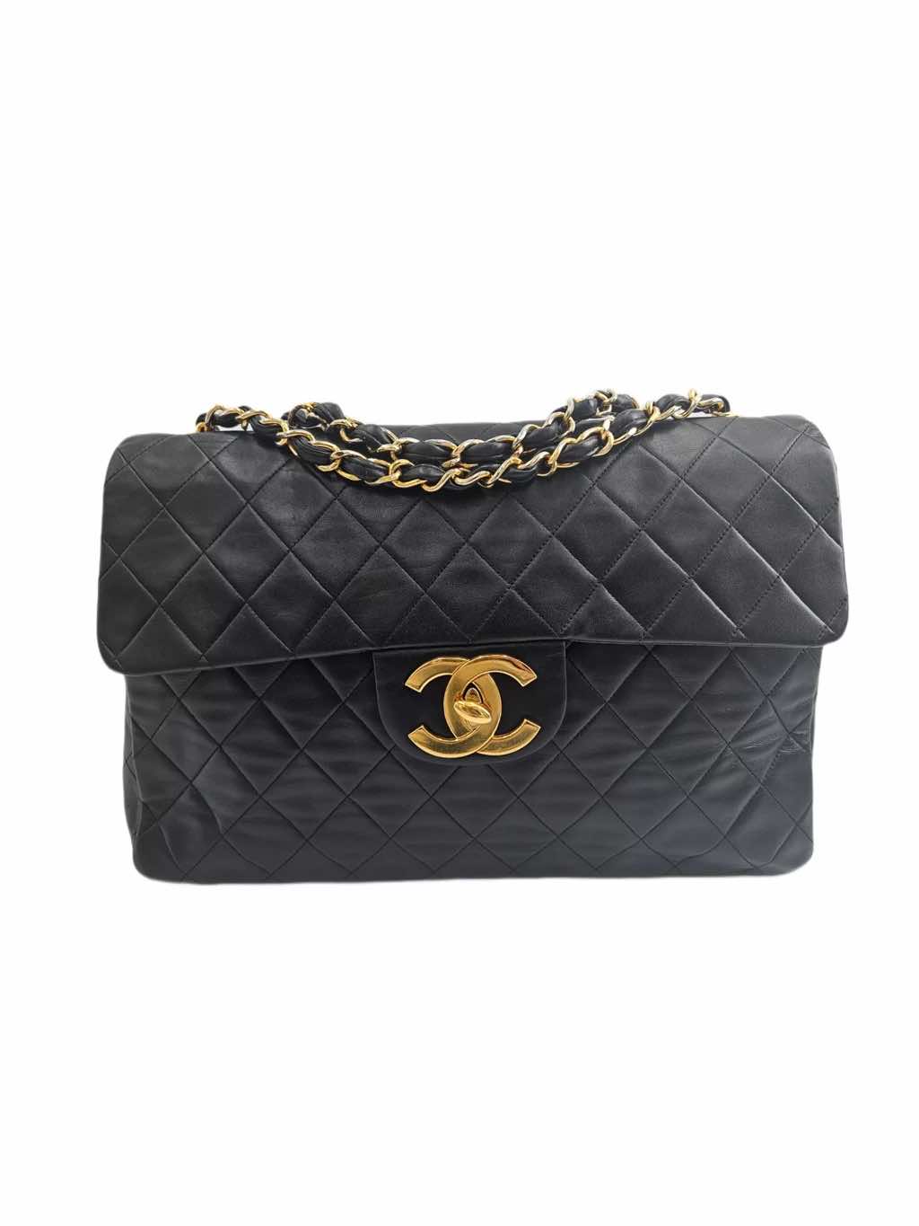 Chanel Black Maxi XL Flap